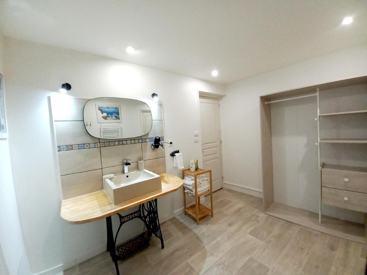 L'Annexe- Guest House Avec Piscine Studio Avec Coin Chambre Rosny-sur-Seine Экстерьер фото